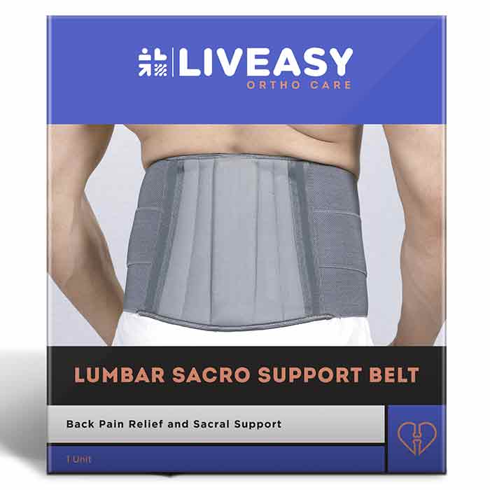 LivEasy Ortho Care Lumbar Sacro Support Belt