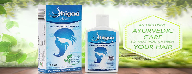 🌿 Shigaa Anti Lice & Dandruff Oil – Natural Solution for Itchy Scalp and Lice Problems