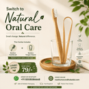Bamboo Tooth Brush + Tongue Cleaner