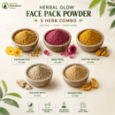 Herbal Glow Face Pack Powder – 5 Herb Combo