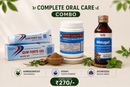 Oral Care Tooth Paste + Powder + Mouth Wash