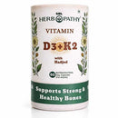 SBL Herbopathy Vitamin D3+K2 with Hadjod — 60 Veg Capsules
