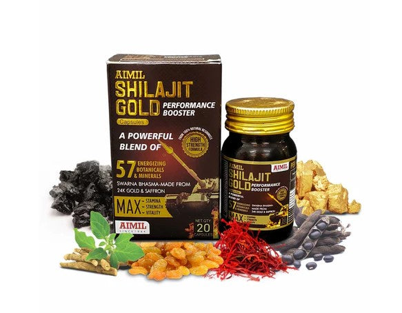 Aimil Shilajit Gold Capsules