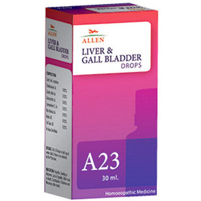 A23 Liver and Gall Bladder Drops 