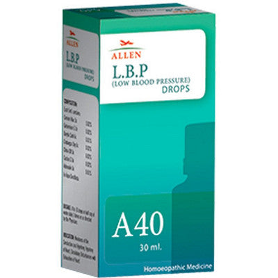 A40 Low Blood Pressure 