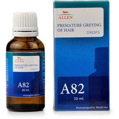 A82 Premature Greying Of Hair Drops 