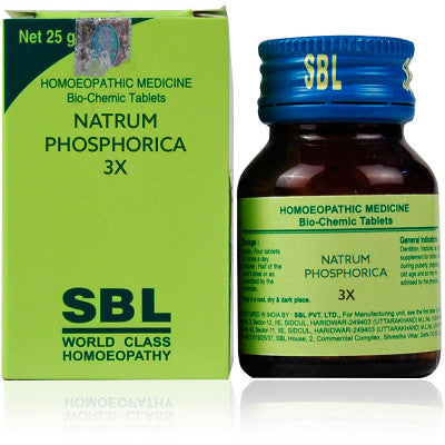 SBL Natrum Phosphoricum 3X Tablets