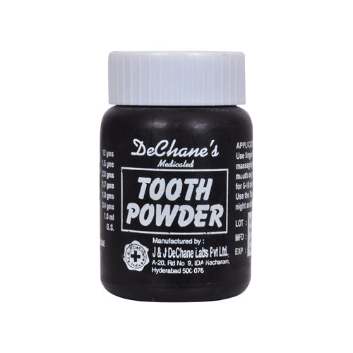 J & J Dechane's Medicated Tooth Powder
