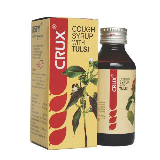 Crux Cough Syrup with Tulsi