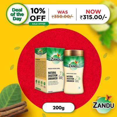 Zandu Natural Digestion Enhancer (Draksha Pachan Churna) (200g)