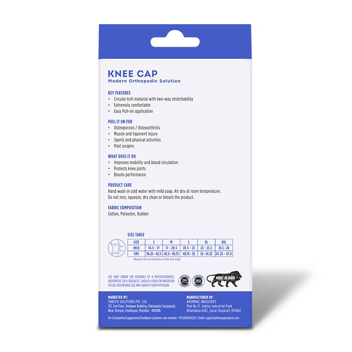 Liveasy Ortho Care Knee Cap (Pair)