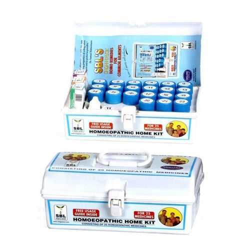 SBL Homeopathic Home Kit - 25 Emergency Medicines