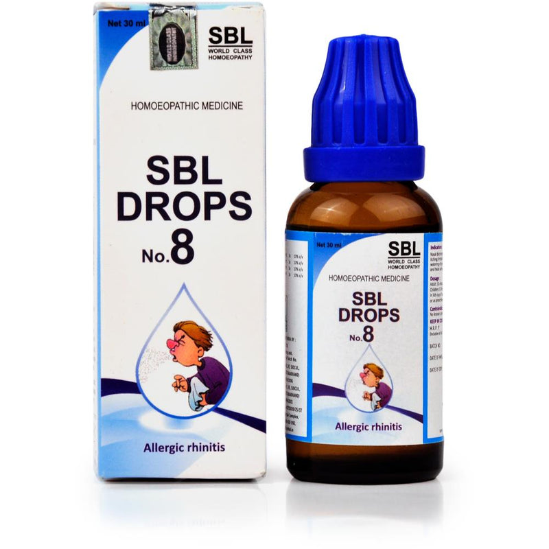 SBL Drops 8 ( For Allergic Rhinitis)