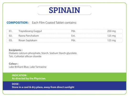 Spinain Tablet